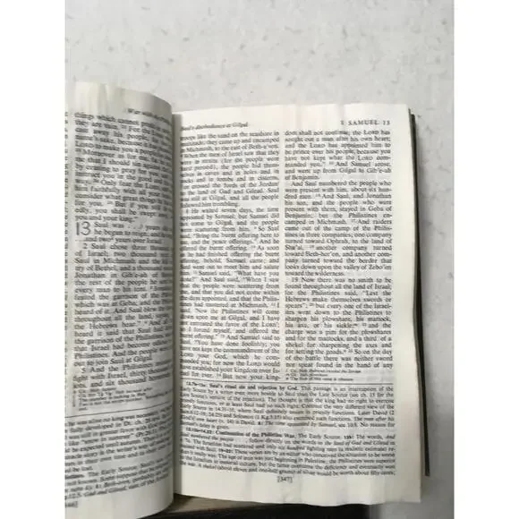 the new Oxford Annotated Bible Revised Standard version some pages stick - Picture 10 of 16